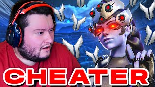 This Widowmaker Was RAGE HACKING In Silver And Still Lost...