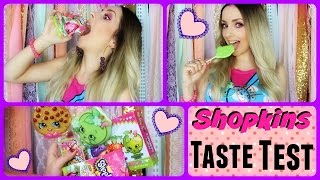 Tasting Different SHOPKINS Candy!!