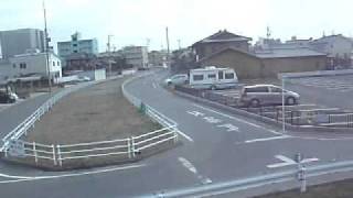 愛知環状鉄道　岡崎駅到着前車内放送