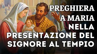 PREGHIERA A MARIA NELLA PRESENTAZIONE DEL SIGNORE GESÙ AL TEMPIO ❤️ CHIEDI UNA GRAZIA URGENTE 🙏