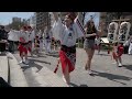 桜咲き始めでときめき 楽しい阿波踊り「浅草雷連」桜橋花まつり2024 healing awa odori（2024.3.31）