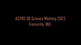 ASTRO 3D 2023 Science Meeting Sarah Martell