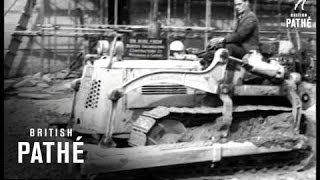 Marshalling Yards Under Construction - Carlisle (1961)