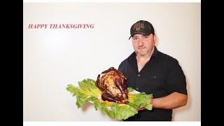 THANKSGIVING TURKEY STUFFED WITH RICE & MASHED POTATOS!