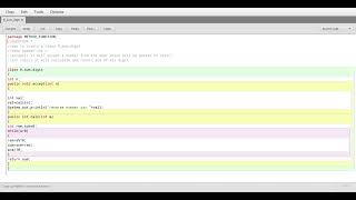 Blue Java : method and function part 7
