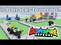 Barracks Tower Review Doomspire Defense [REWRITE] | ROBLOX