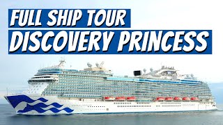 Discovery Princess Ship Tour | Deck Cruise Ship Walk Through 2023