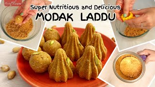 Modak in Just 5 minutes | Nutritious Delicious Modak Laddu