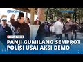 PANAS, Sejumlah Polisi Kena Semprot Pimpinan Ponpes Al Zaytun Panji Gumilang Saat Demo