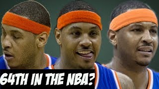 Is Carmelo Anthony Really The 64th Best NBA Player?