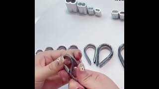 Use of ferrules and thimble!#rigging #thimble #