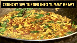 Spicy Sev Ki Sabji | Authentic Village Food Recipe From Madhya Pradesh | Chef Aditya Bal