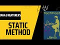Java 8 Static Method