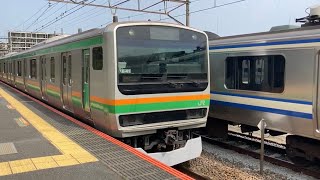 E231系1000番台横コツK-41編成 JR東海道線普通熱海行き 湯河原駅(JT-20)発車