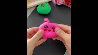 Cute diy squishy fidget toys  #diy #tutorial #flour #bloons