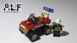 Lego City 7241 Fire Car / Feuerwehrauto - Lego Speed Build Review