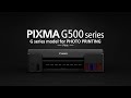 The NEW PIXMA G570 High-Volume High-Quality Photo Printer!