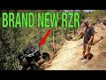 New RZR Falls Off Narrow Road