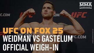 UFC on FOX 25 Official Weigh-in Video - MMA Fighting