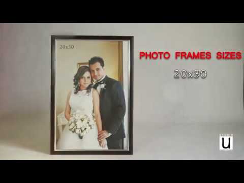 What size picture fits in a 16×20 frame?