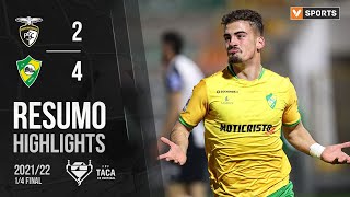 Highlights | Resumo: Portimonense 2-4 CD Mafra (Taça de Portugal 21/22)