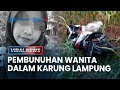 🔴 Geger! Penemuan Mayat Wanita dalam Karung di Lampung Timur, Jasad Tergeletak di Ladang Jagung