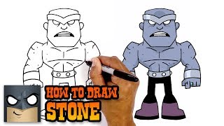 How to Draw Stone | Teen Titans GO! (Art Tutorial)