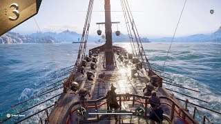 Assassins Creed: Odyssey - Part 3 - FIRST SHIP BATTLE!