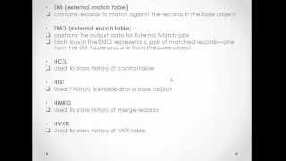 08. Infomatica MDM 10 - Infrastructure Tables