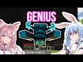 Pekora Take Koyori Hell Coaster And Taste Her Own Medicine | Minecraft [Hololive/Eng Sub]