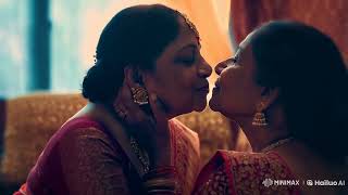 hot indian lesbian aunty kissing #aunty #kissing #video #desi #romantic #kissing #video