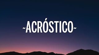 1 Hour |  Shakira - Acróstico (Letra/Lyrics)  | MUSIC TRENDING 2023