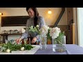 【peony】芍薬を生ける マダムがレストランに生ける芍薬 restaurant flower arrangement