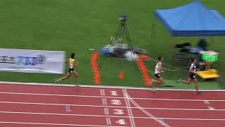 2019 전국체육대회 육상 여고 1500m 결승 1위 차지원