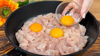 No cocines pechugas de pollo hasta que veas esta receta! Una receta de cena sencilla y deliciosa!