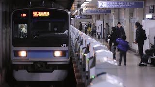 (落合駅人身事故に伴う行き先変更) 東葉高速鉄道2000系2011F 各駅停車高田馬場行き 東西線神楽坂駅発車