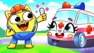 Ambulance Song 🚑 Funny Kids Songs 😻🐨🐰🦁 And Nursery Rhymes by Baby Zoo