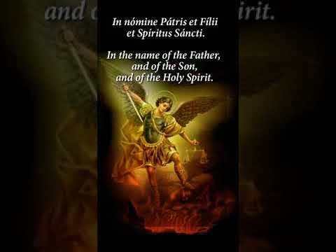 What is the Catholic blessing in Latin?
