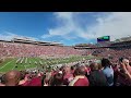 family weekend marching chiefs pregame vt @ fsu 10 7 2023