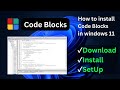 How to Install Code Blocks for C/C++ project or Coding in 2023