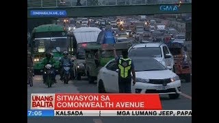 UB: Sitwasyon sa Commonwealth Avenue