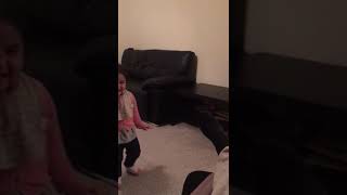 Alayna Ahmed, kissing her dads feet \u0026 finding it funny. 18/04/2018