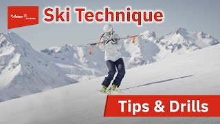 Ski Tips - Short turns, Balance & Edging Skis Effectively