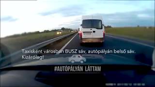 Magyar autópálya bukás válogatás | hungarian idiot driver fail compilation