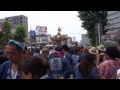 築地　波除稲荷神社　つきじ獅子祭２０１５　築波　神輿渡御　新大橋通り　２０１５．６．１４