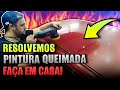 COMO RESTAURAR PINTURA QUEIMADA COM MAQUINA POLITRIZ/ROTO ORBITAL | FAÇA EM CASA EM UMA ETAPA