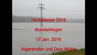 Hochwasser Munderkingen 2018