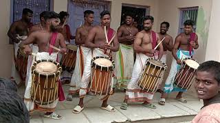 Thaymbaka kalasamithi keral drums durgamatha nimarjan RK SRIKANTH