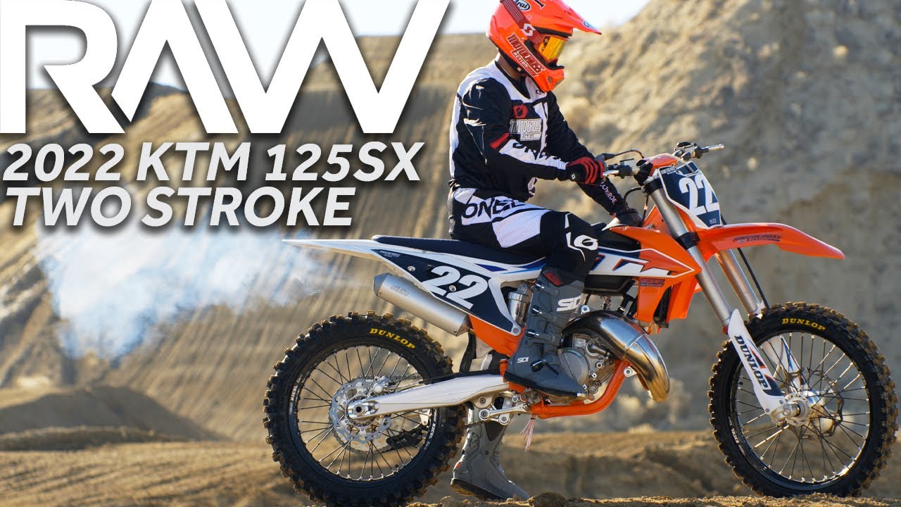 2022 Ktm 125sx Two Stroke Raw Motocross Motion Journal Bestmotosport
