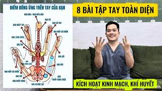 8 Comprehensive Hand Exercises to Activate Meridians and Blood Circulation Throughout the Body